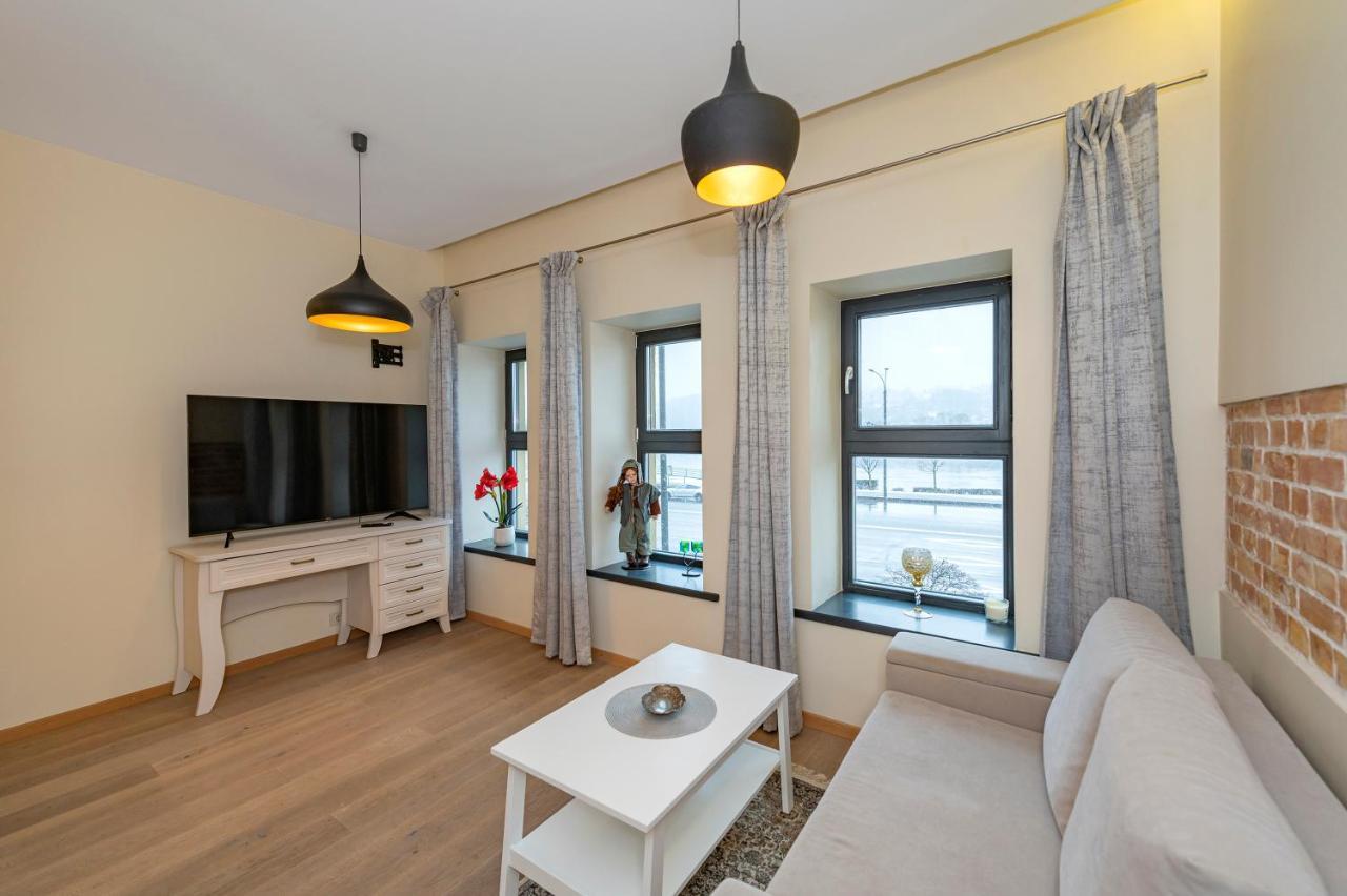 Deluxe River View Apartment By Polo Apartment カウナス エクステリア 写真